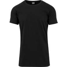 Urban Classics Pleat Raglan T-shirt - Black