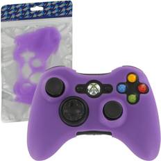 Xbox 360 controller ZedLabz Xbox 360 Controller Soft Silicone Rubber Skin Grip Cover - Purple