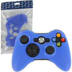 Xbox 360 controller ZedLabz Xbox 360 Controller Soft Silicone Rubber Skin Grip Cover - Blue