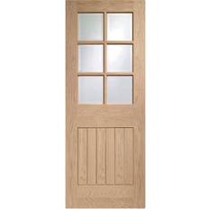 XL Joinery Suffolk 6 Light Interior Door Clear Glass (68.6x198.1cm)