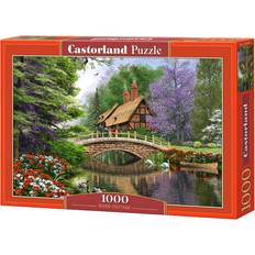 Castorland Jigsaw Puzzles Castorland River Cottage 1000 Pieces
