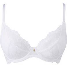 Superboost Lace Padded Plunge Bra - White