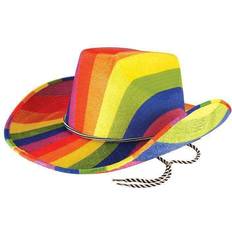 Rainbow Cowboy Hat