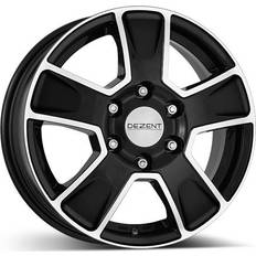 Dezent Van Dark Polished Black 6.5x16 5/130 ET60 CB89.1