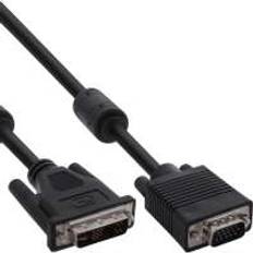 DVI-VGA Kabler InLine DVI-A - VGA 5m