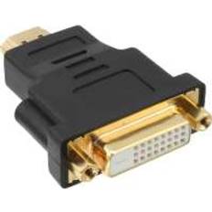 InLine Gold HDMI - DVI-D M-F Adapter