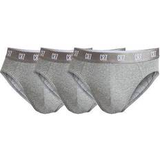 Cr7 briefs CR7 Men's Basics Briefs 3-pack - Grey