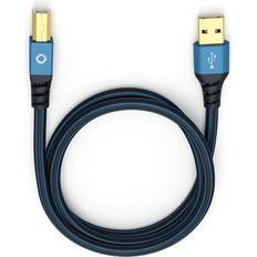 Oehlbach USB-kabel Kabler Oehlbach Plus B USB A-USB B 2.0 1m