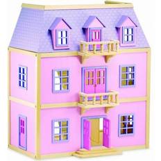 Melissa & Doug Puppen & Puppenhäuser Melissa & Doug Multi Level Solid Wood Dollhouse