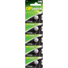 GP Batteries CR1216 5-pack