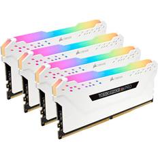 Corsair Vengeance RGB LED Pro White DDR4 2666MHz 4x16GB (CMW64GX4M4A2666C16W)