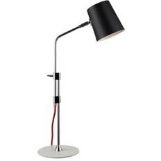 Texa Design Bordslampor Texa Design Bergamo Black/White/Chrome Bordslampa 68cm