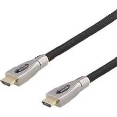 HDMI-kabler - Premium High Speed with Ethernet (4K) - Standard HDMI-standard HDMI Deltaco Prime HDMI - HDMI 2.0 20m