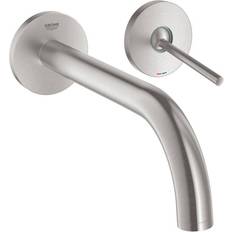 Grohe Stainless Steel Basin Taps Grohe Atrio L (19918DC3) Steel