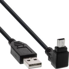 InLine Up Angled 90° USB A-USB Mini-B 5 Pin 2.0
