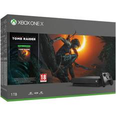 Wi-Fi 1 (802.11b) Game Consoles Microsoft Xbox One X 1TB - Shadow of the Tomb Raider