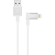 Vinklet lightning Moshi USB A - Lightning (Angled) 1.5m