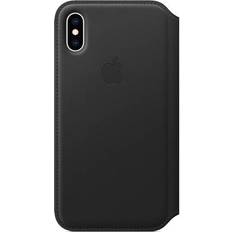 Apple iPhone XS Cover per cellulari Custodia Folio in Pelle (per iPhone XS) Fiordaliso