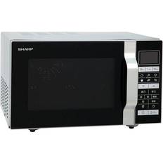 Combi - Medium size Microwave Ovens Sharp R860S Silver