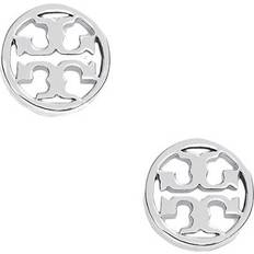 Tory Burch Miller Studs - Silver