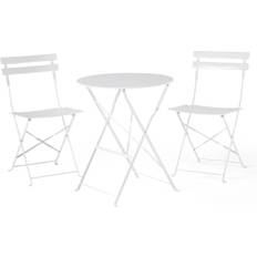 Foldable Bistro Sets Garden & Outdoor Furniture Beliani Fiori Bistro Set, 1 Table incl. 2 Chairs