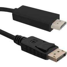 Qoltec 1080p HDMI - DisplayPort 2m