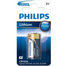 Cr123 lithium Philips 3V Lithium CR123A