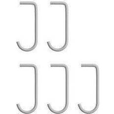 Grau Kleiderhaken String 5-Pack Kleiderhaken