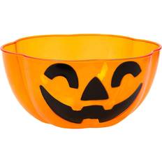Candy Bowl Pumpkin Orange/Black