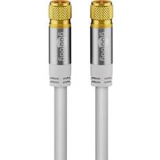 Goobay 135dB Antenna F-F Connector 10m