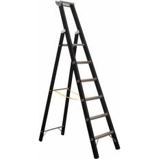 6 Trapjes Zarges Aluminium 6 steps Step Ladder, 1.59m platform height