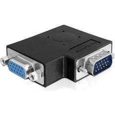 DeLock 90° VGA-VGA M-F Angled Adapter