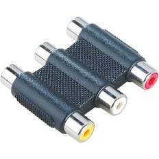 Hama 3RCA-3RCA F-F Adapter