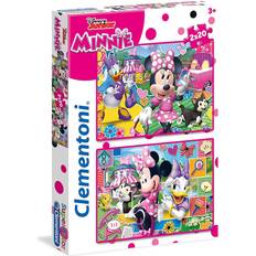 Anders And Klassiske puslespil Clementoni SuperColor Disney Junior Minnie 2x20 Pieces