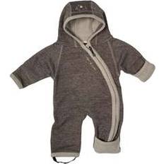 Harmaa Fleecehaalarit Isbjörn of Sweden Woolly Onesie Haalari Chestnut - Beige