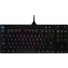 Logitech G PRO Mechanical Gaming Keyboard 16.8 Million Color Lightsync RGB Backlit Keys