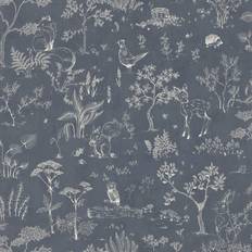 Sandberg Wallpaper Tapete Hollie Dark Blue bleu