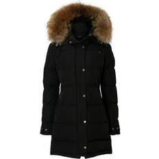 50 - Dam Jackor Hollies Subway Jacket - Black/Nature (Real Fur)