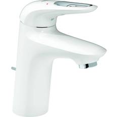 Vit Tvättställsblandare Grohe Eurostyle (33558LS3) Vit, Krom