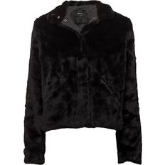 Only Faux Fur Jacket - Black