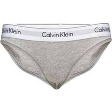 Calvin Klein Dame Truser Calvin Klein Modern Cotton Bikini Brief - Grey Heather