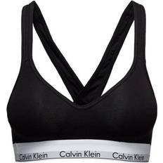 Modern Cotton Lift Bralette - Black