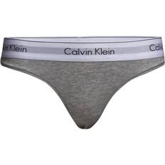 Modern Cotton Thong - Grey Heather