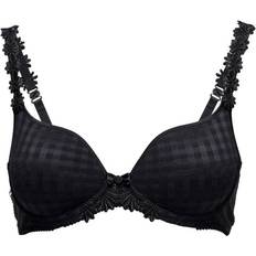 Avero Heart Shape Padded Bra - Black