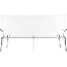 Transparent Soffor Kartell Uncle Jack Soffa 190cm 2-sits