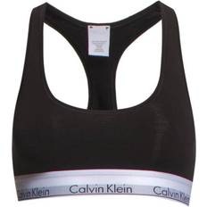 Modern Cotton Bralette - Black