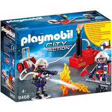 Fire Fighters Play Set Playmobil Firefighters with Water Pump 9468