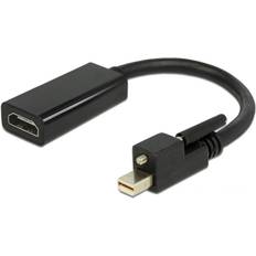 DeLock 62640 DisplayPort Mini-HDMI M-F 0.2m