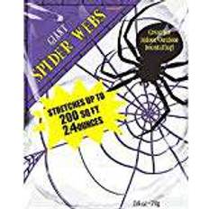 Halloween Decals & Wall Decorations Amscan Spider Web Stretchable White/Purple