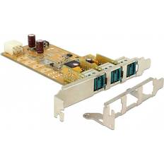 DeLock Powered USB PCI Express Card 3 x 12 V